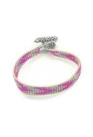 Leather ZigZag Bracelet